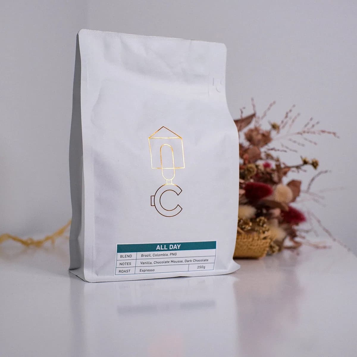all day, colombia + brazil coffee from cubbyhouse coffee