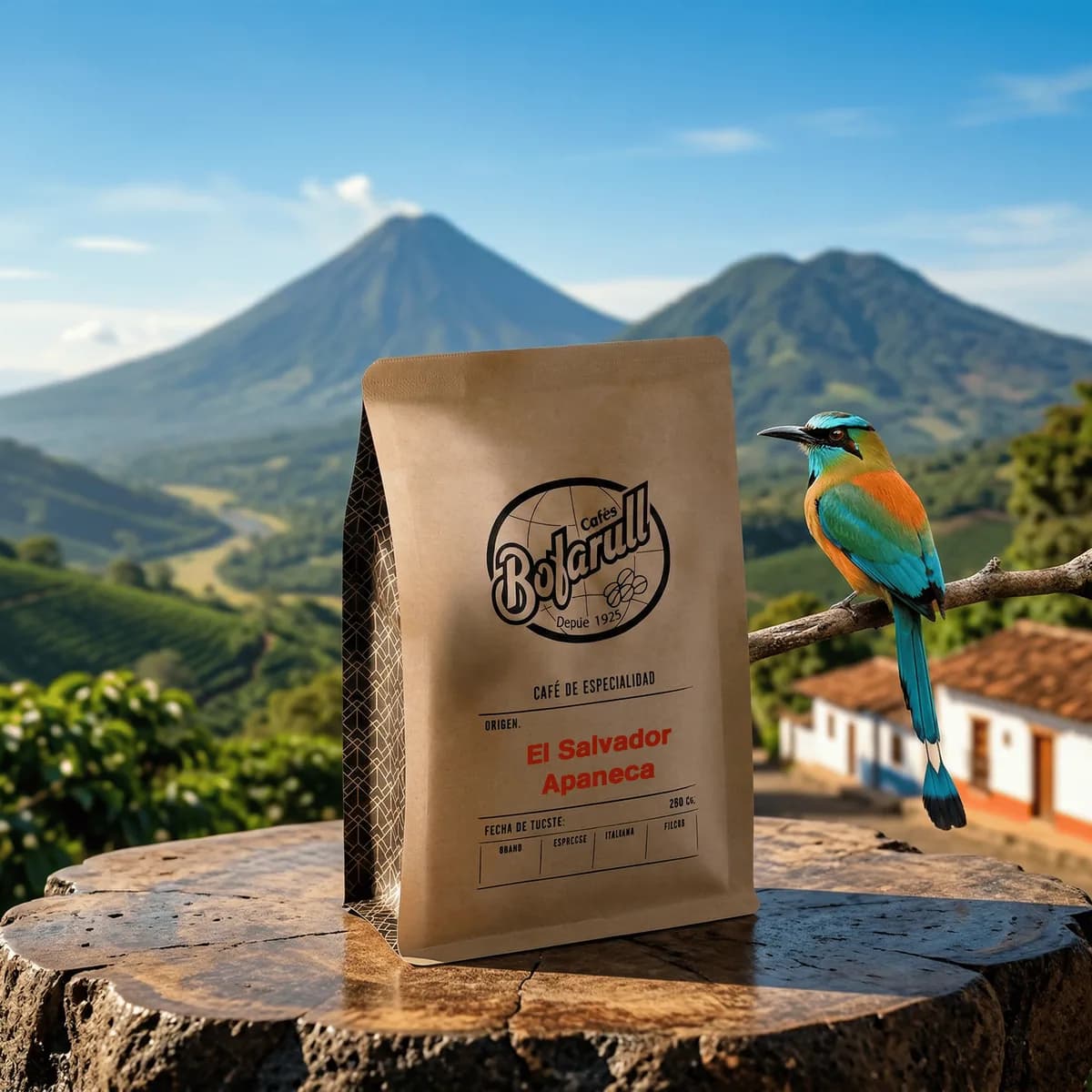 café el salvador apaneca 250gr, el salvador coffee from cafès bofarull - café de especialidad
