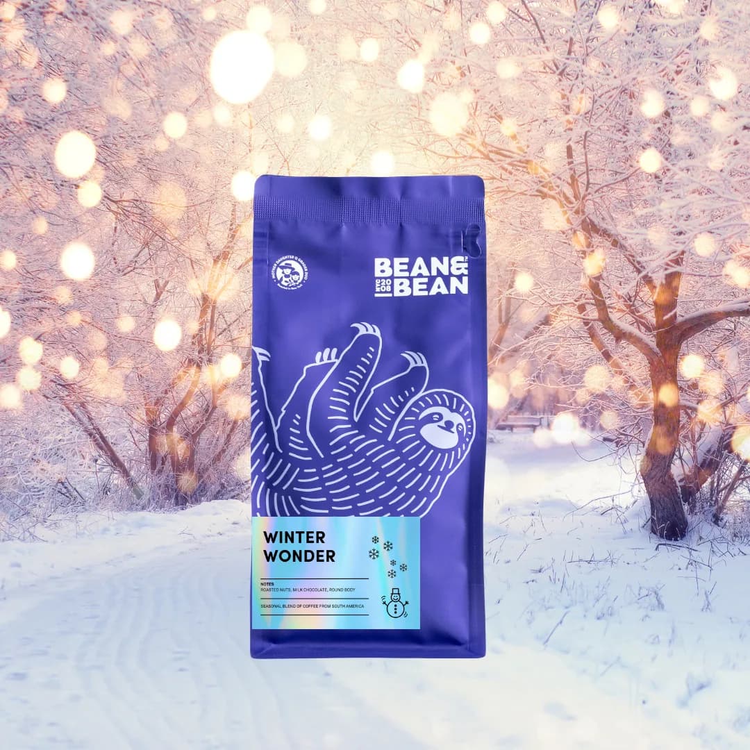 winter wonder, brazil + panama coffee from bean & bean queens — roastery & cafe
