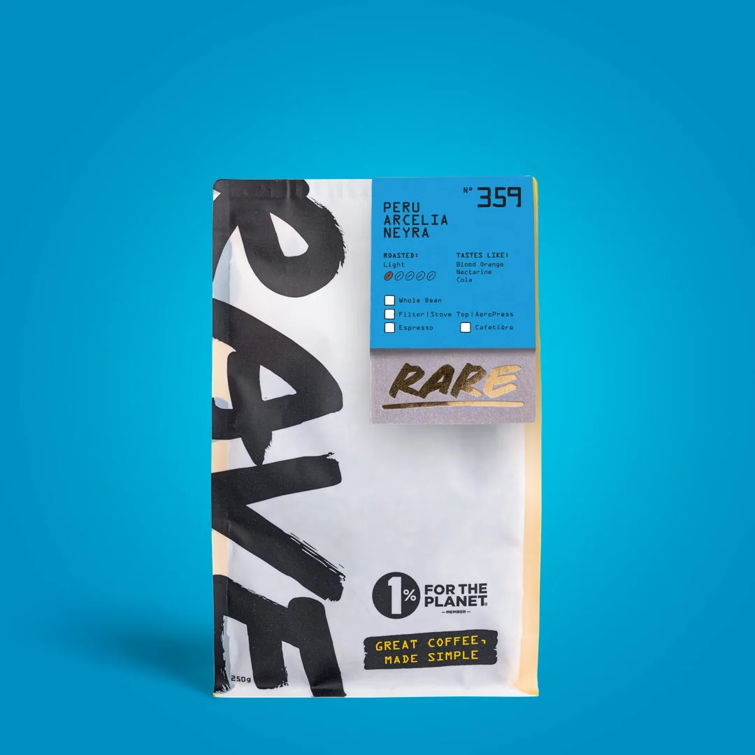 peru arcelia neyra nº 359, peru coffee from rave coffee love lane