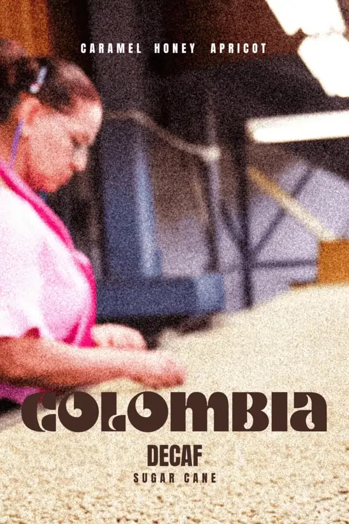 colombia-decaf, colombia coffee from marshall street coffee