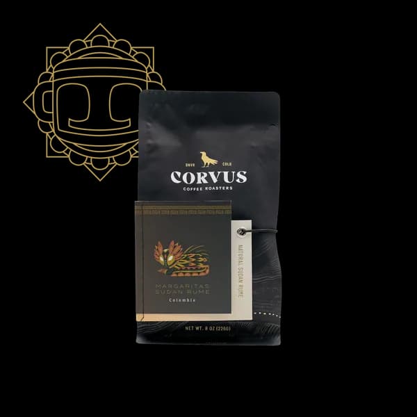 margaritas sudan rume, ethiopia + colombia coffee from corvus coffee roasters