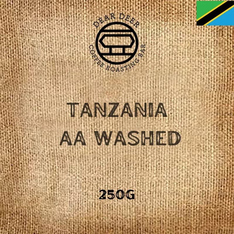 tanzania south aa washed, tanzania coffee from dear deer coffee roasting bar onehunga