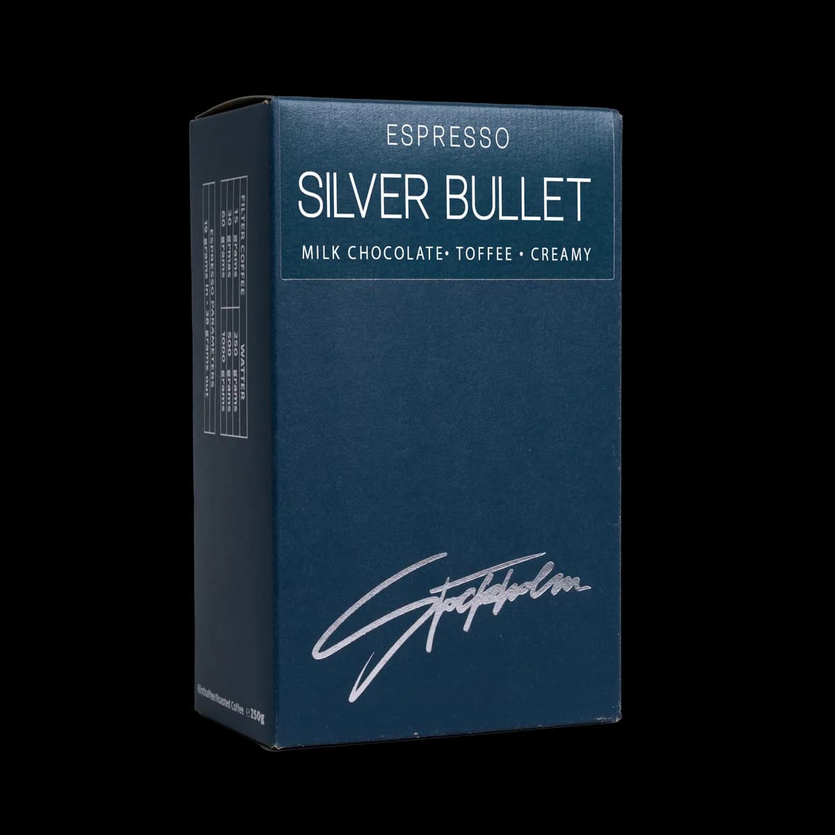 silver bullet – espresso, brazil + costa rica coffee from stockholm coffee roasters