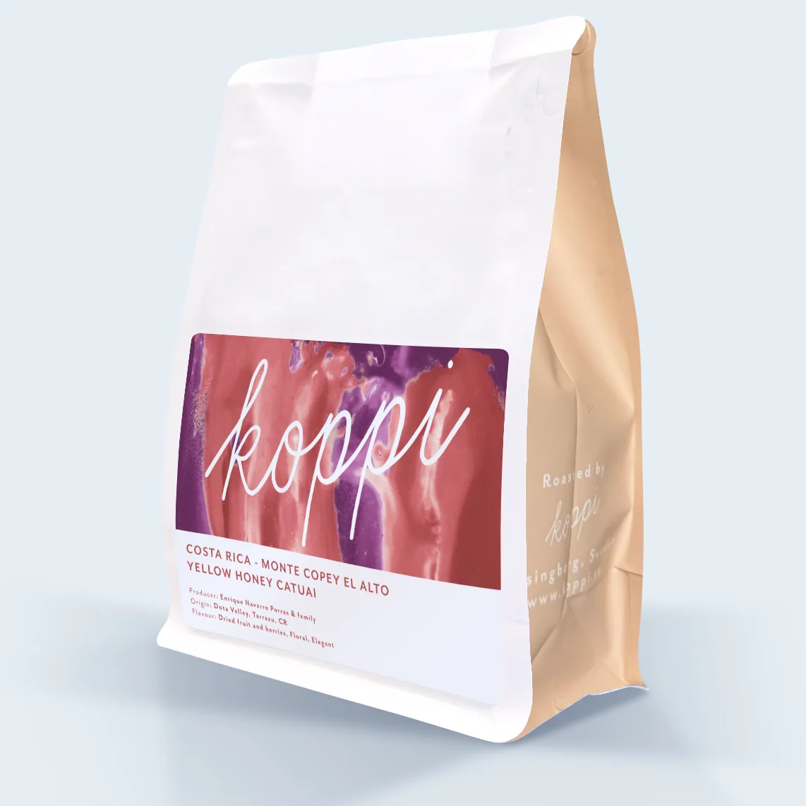 costa rica - monte copey "el alto" yellow honey catuai 250g, costa rica coffee from koppi