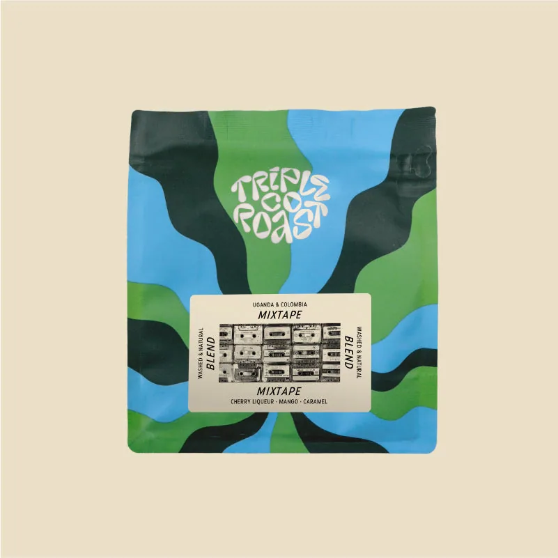 mixtape, uganda + colombia coffee from triple co roast