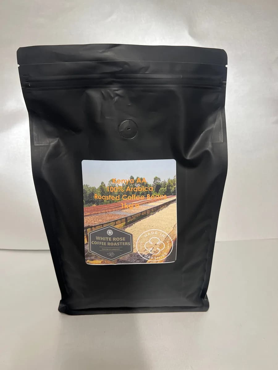 kenya aa arabica roasted coffee, kenya coffee from pennine tea & coffee ltd
