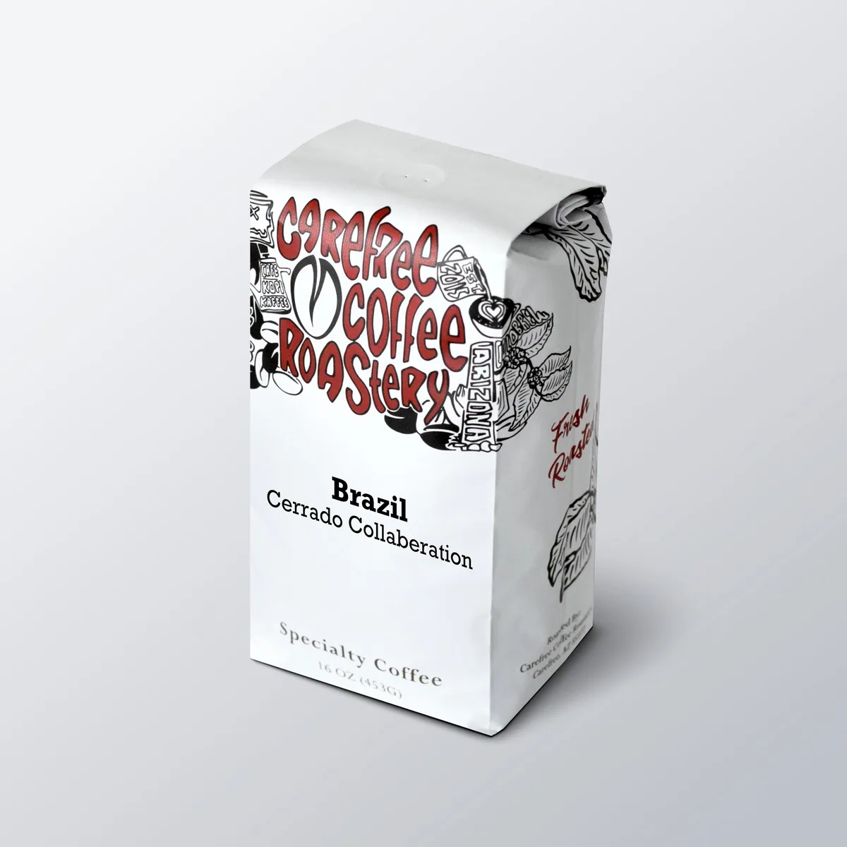 brazil cerrado collaboration, brazil coffee from carefree coffee roastery