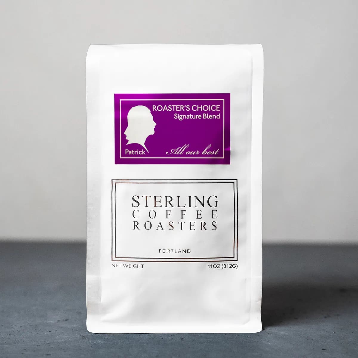 roaster's choice - patrick's blend, rwanda + colombia coffee from sterling coffee roasters