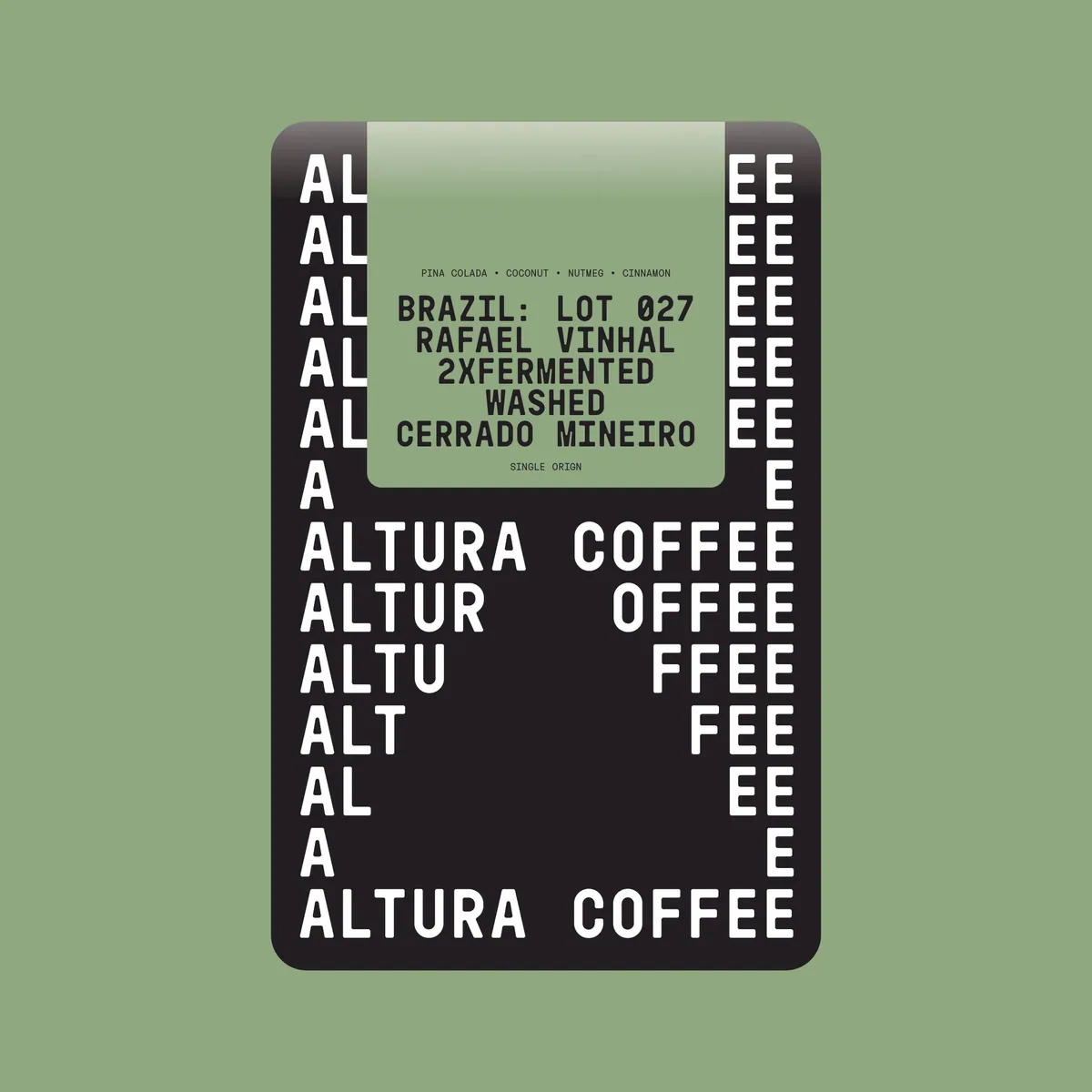 rafael vinhal, washed double fermented honey, brazil single origin coffee, brazil coffee from altura coffee