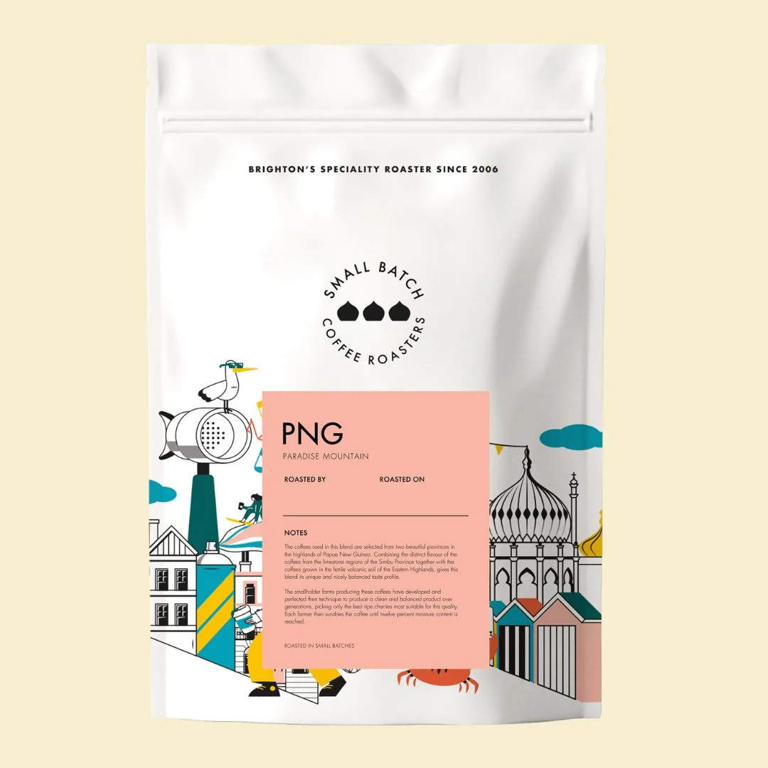 papua new guinea paradise mountain, papua new guinea coffee from small batch coffee roasters - roastery & cafe