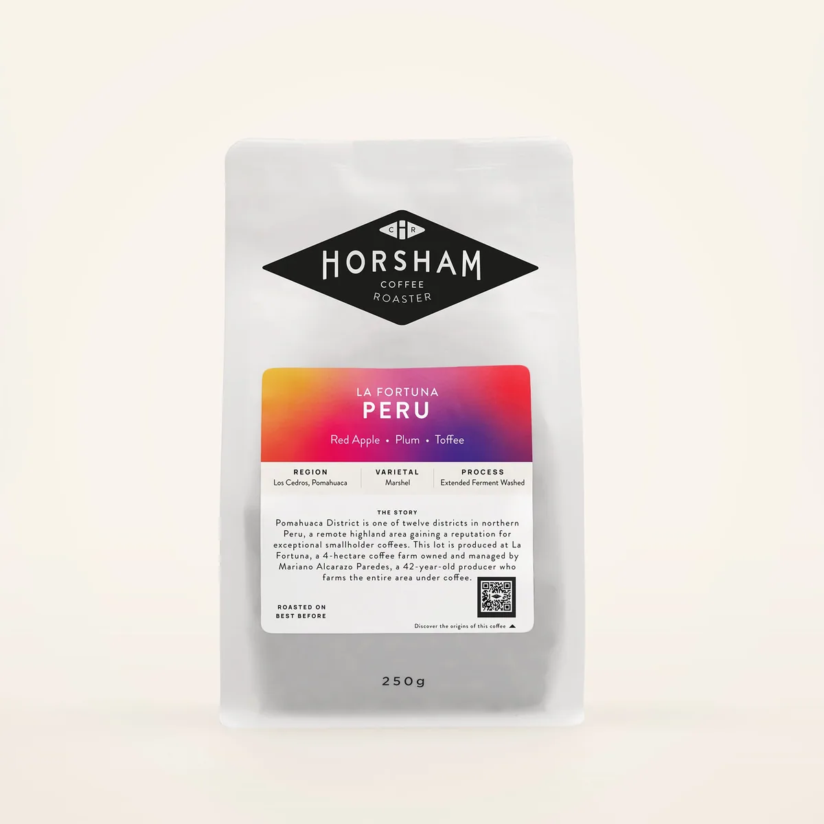 la fortuna, peru coffee from horsham coffee roaster