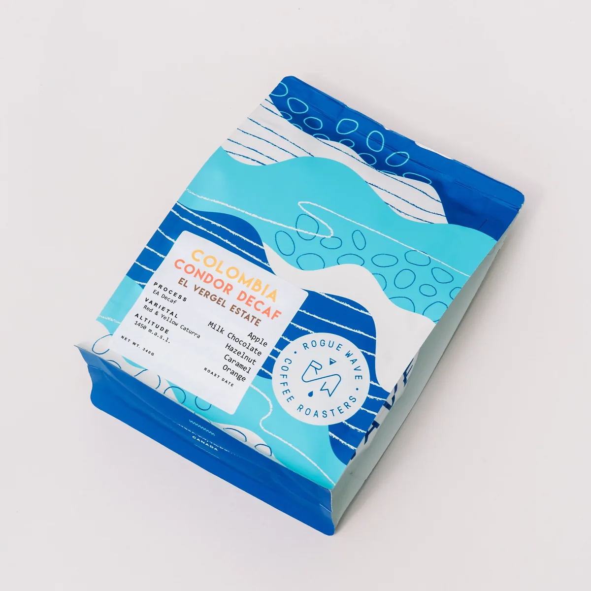 colombia - el vergel condor decaf 2026, colombia coffee from rogue wave coffee