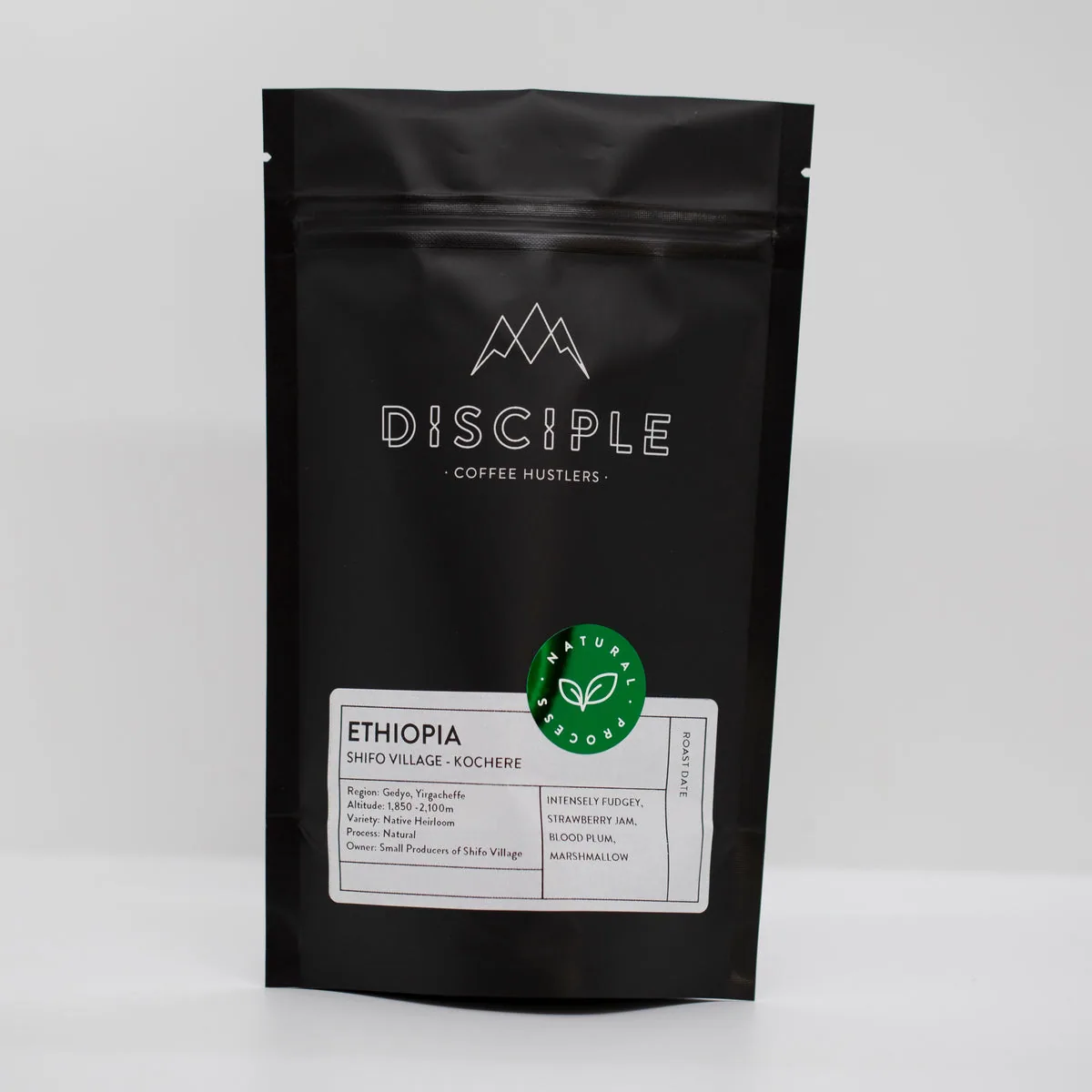 ethiopia - shifo village kochere / natural, ethiopia coffee from disciple roasters