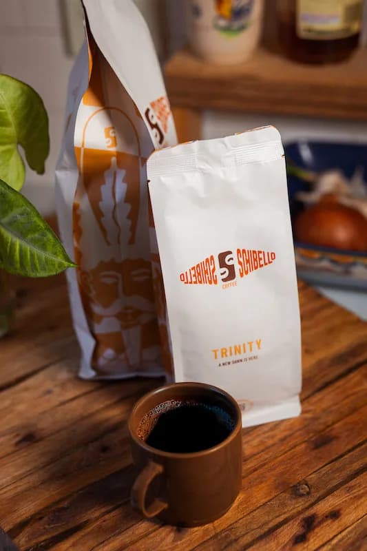 trinity, ethiopia + colombia + india coffee from schibello coffee roasters