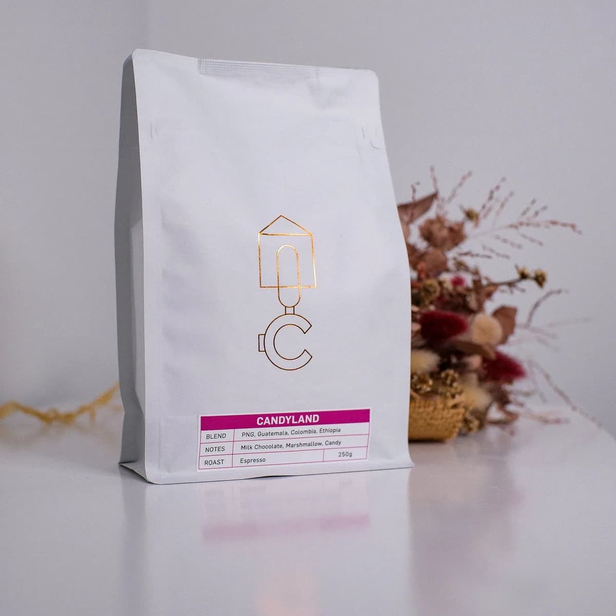 candyland, ethiopia + colombia + guatemala coffee from cubbyhouse coffee
