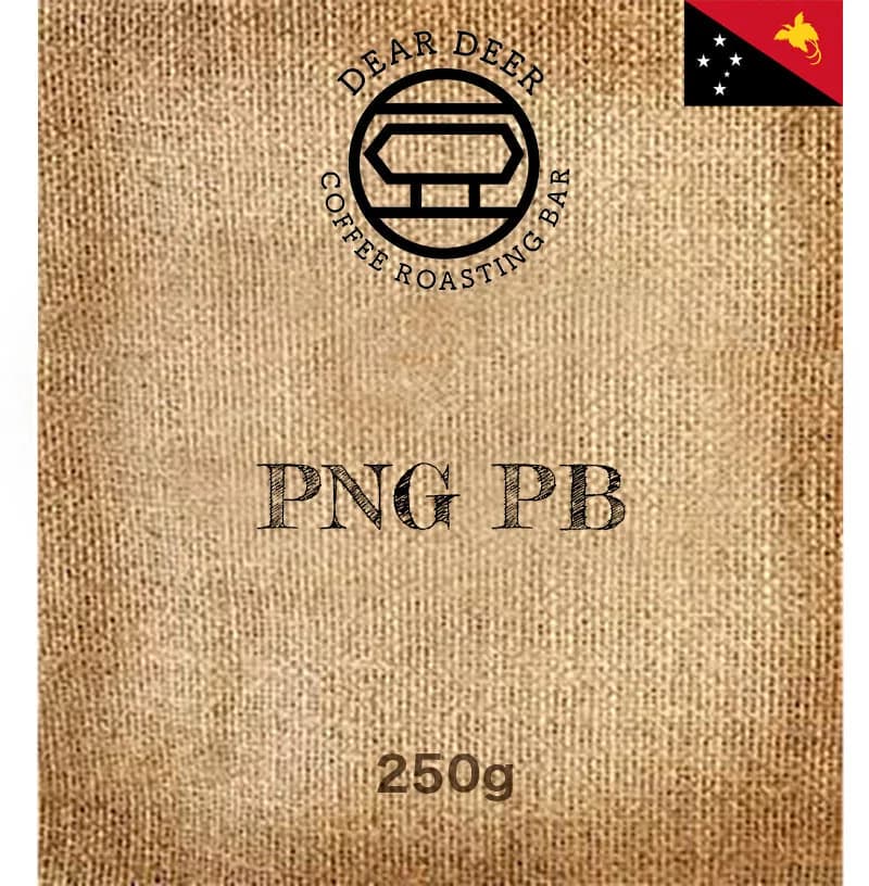 (online only) papua new guinea pb washed, papua new guinea coffee from dear deer coffee roasting bar onehunga