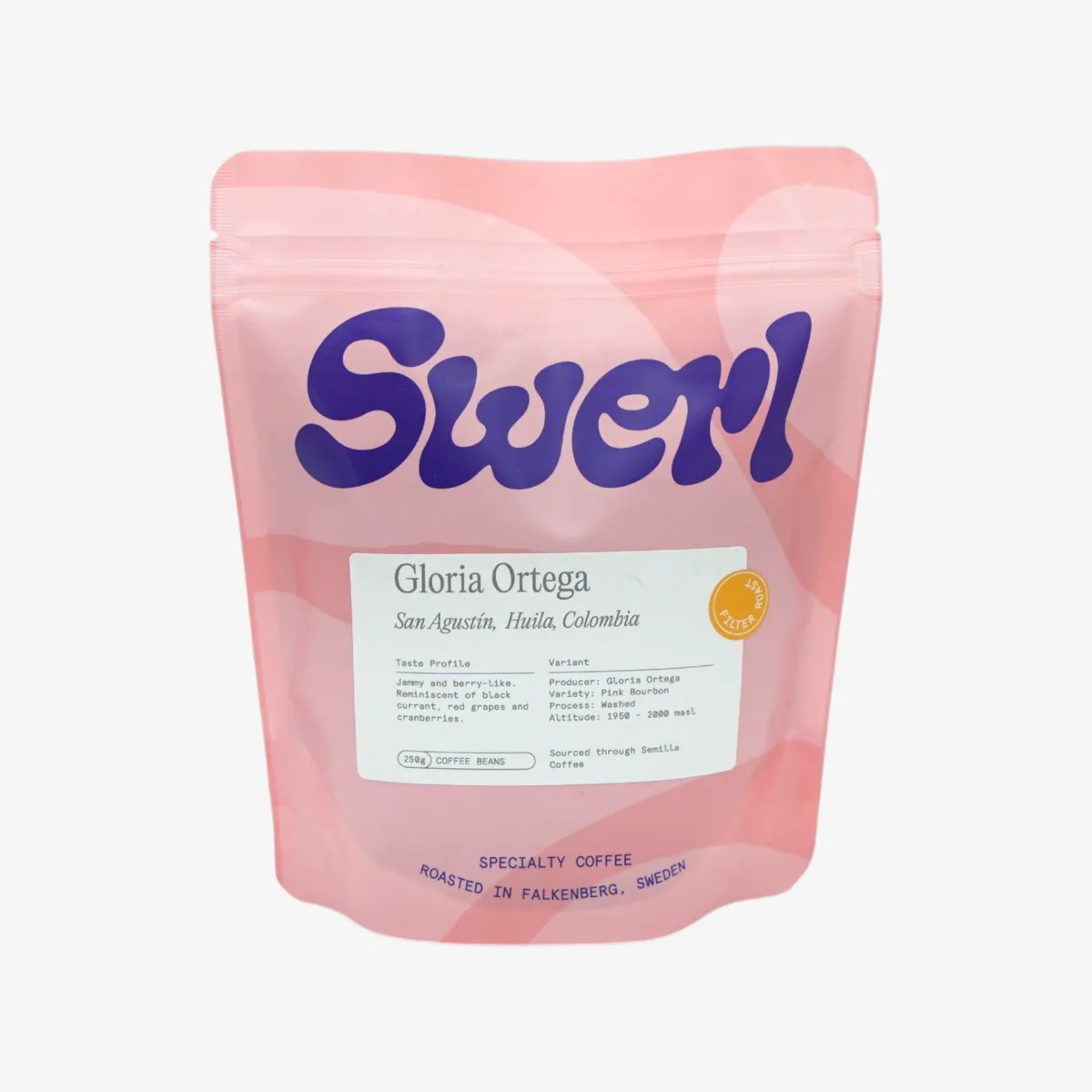 gloria ortega - colombia, colombia coffee from swerl