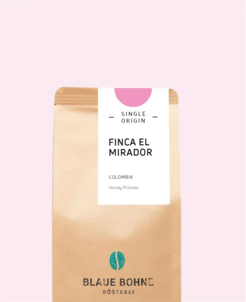 finca el mirador (colombia), colombia coffee from blaue bohne rösterei