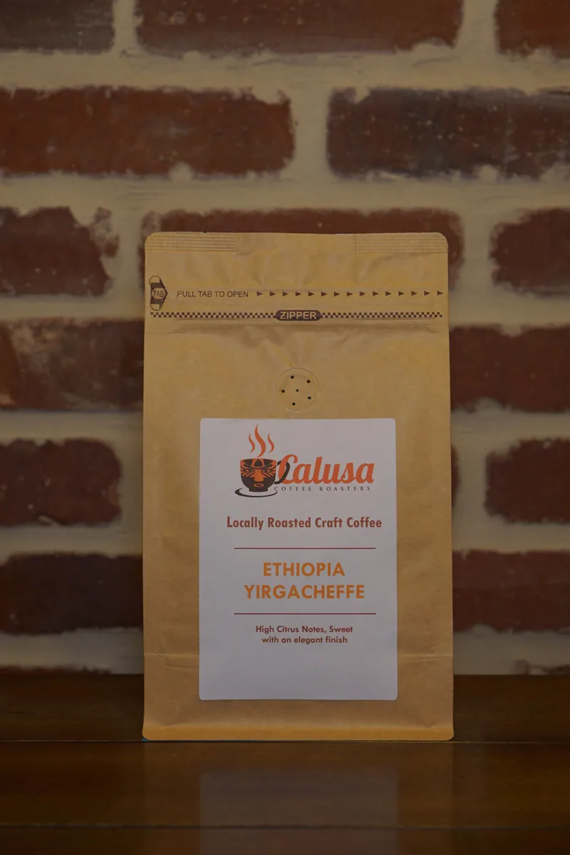 ethiopia yirgacheffe, ethiopia coffee from calusa coffee roasters