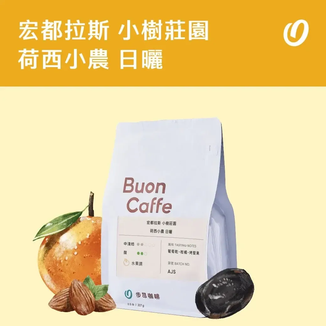 宏都拉斯 小樹莊園 荷西小農 倫皮拉 日曬, honduras coffee from 步昂咖啡 buon caffe