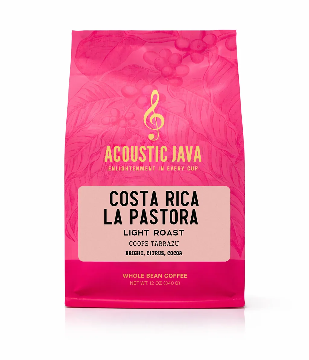 costa rica la pastora, costa rica coffee from acoustic java roastery & tasting room