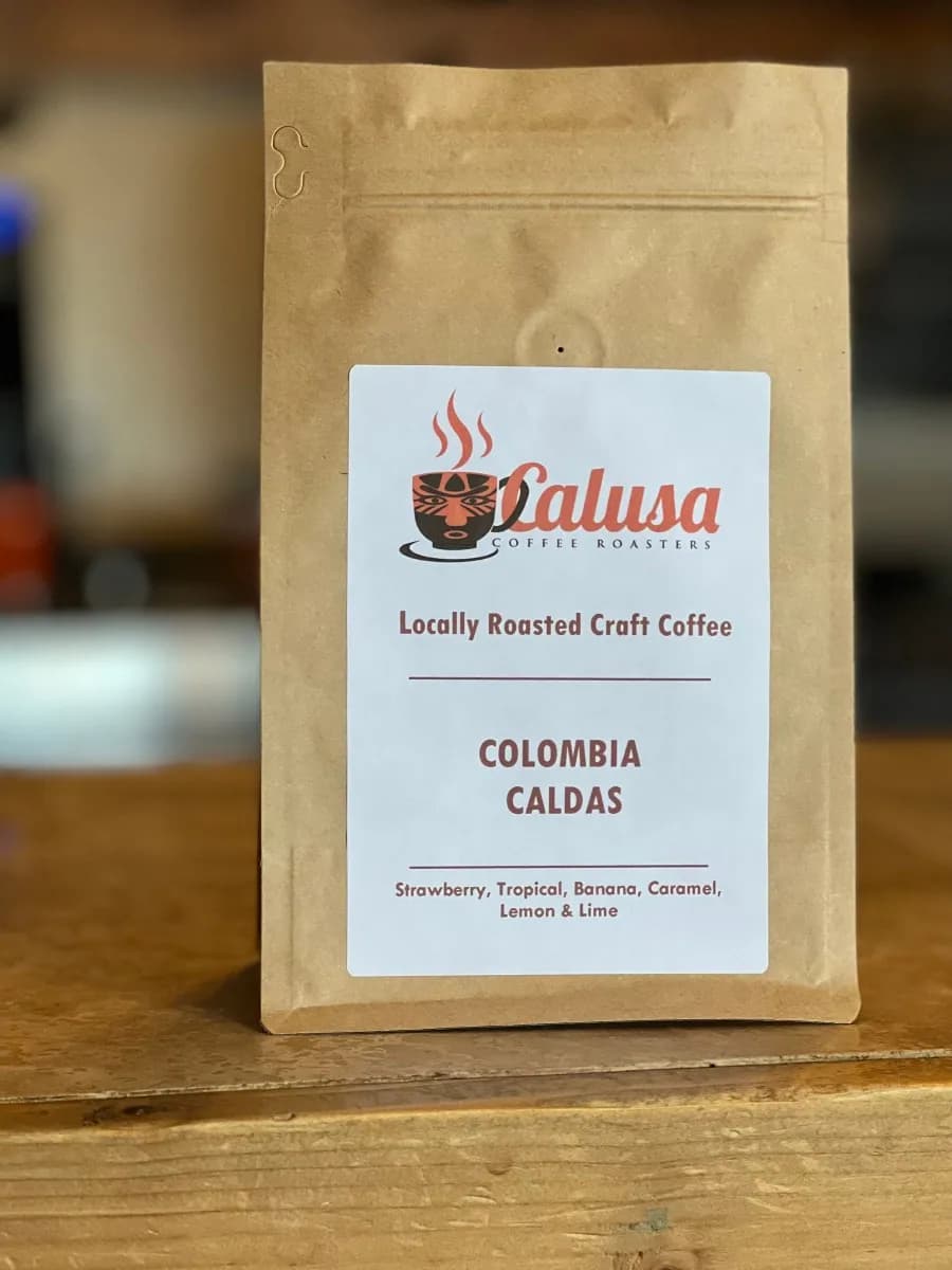 colombia caldas, colombia coffee from calusa coffee roasters