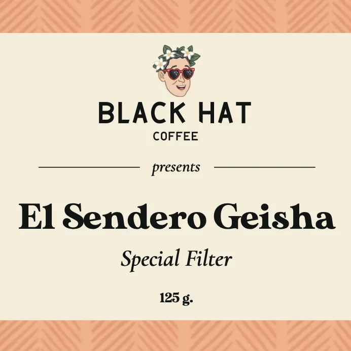 el sendero geisha - special filter, semi washed, colombia, colombia coffee from black hat coffee - specialty espresso bar