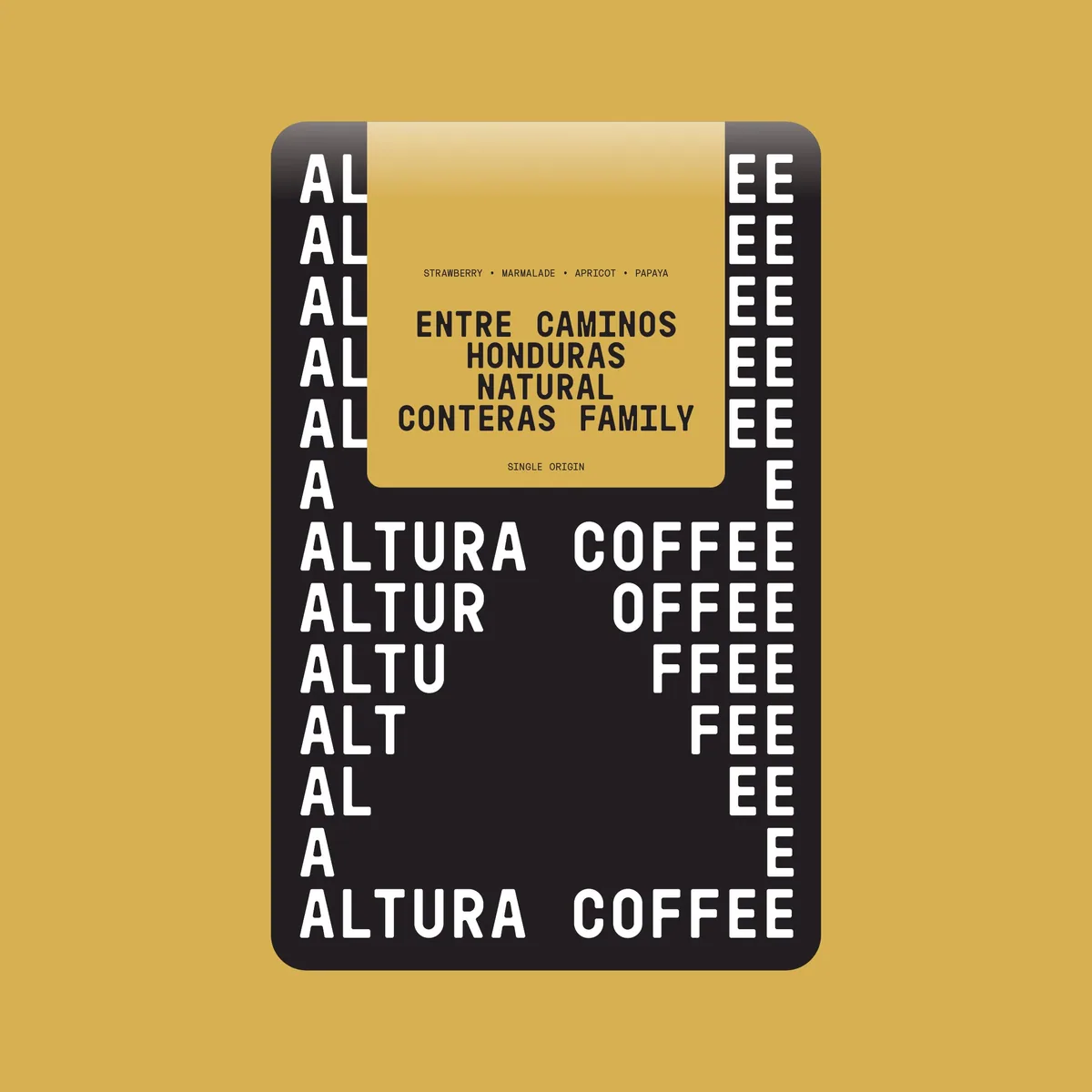 honduras entre caminos natural single origin coffee, honduras coffee from altura coffee