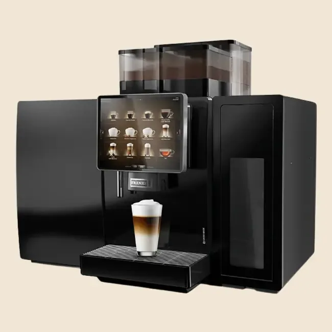 franke a800, guatemala + bolivia + india coffee from brute bonen koffiebranderij & espressobar