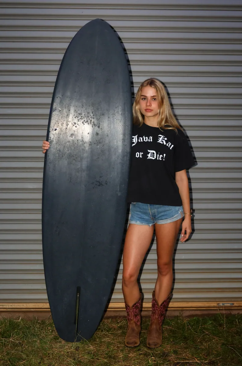 java kai or die! crop top//black, indonesia coffee from java kai