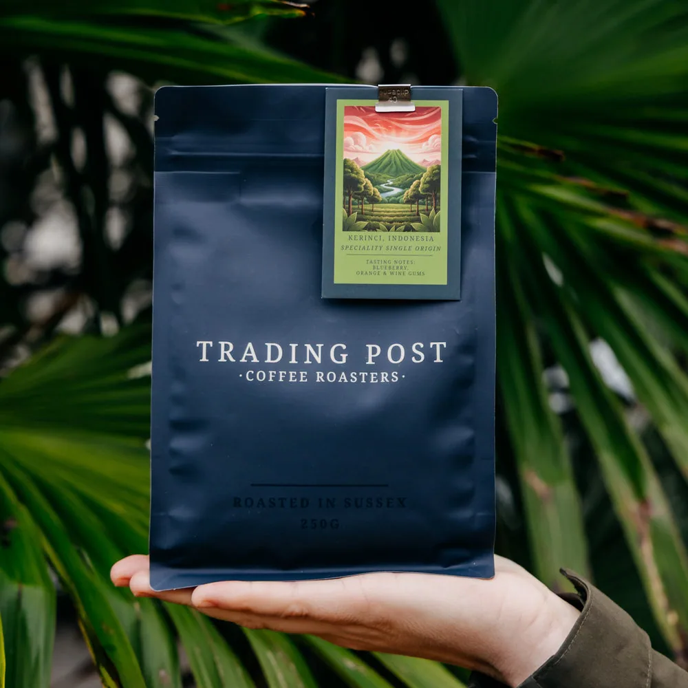 kerinci, indonesia single origin speciality coffee, indonesia coffee from trading post coffee roasters