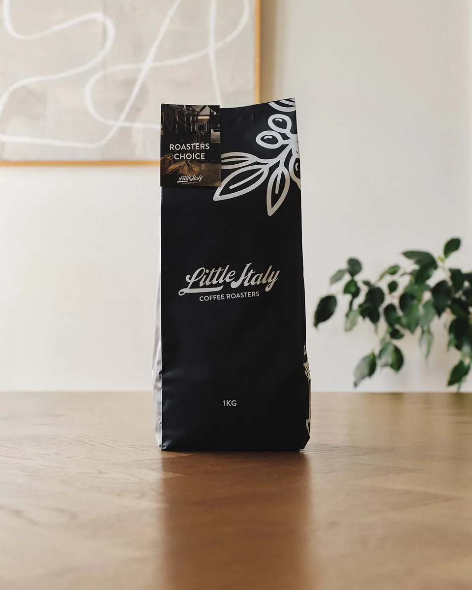 roaster's choice - sweet parallel, ethiopia + kenya coffee from little italy coffee roasters - roastery