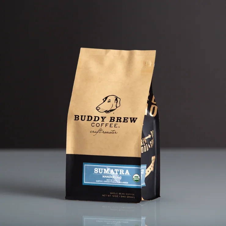 sumatra, adsenia - organic, indonesia + sumatra coffee from buddy brew coffee
