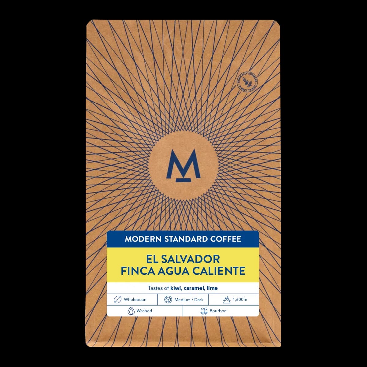 el salvador finca agua caliente, el salvador coffee from modern standard coffee - roastery