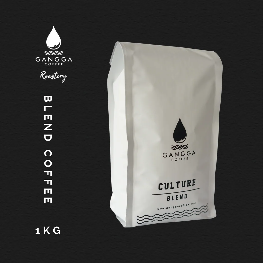 culture blend – kintamani coffee wash and kintamani coffee natural, indonesia coffee from gangga roastery - bali coffee roaster
