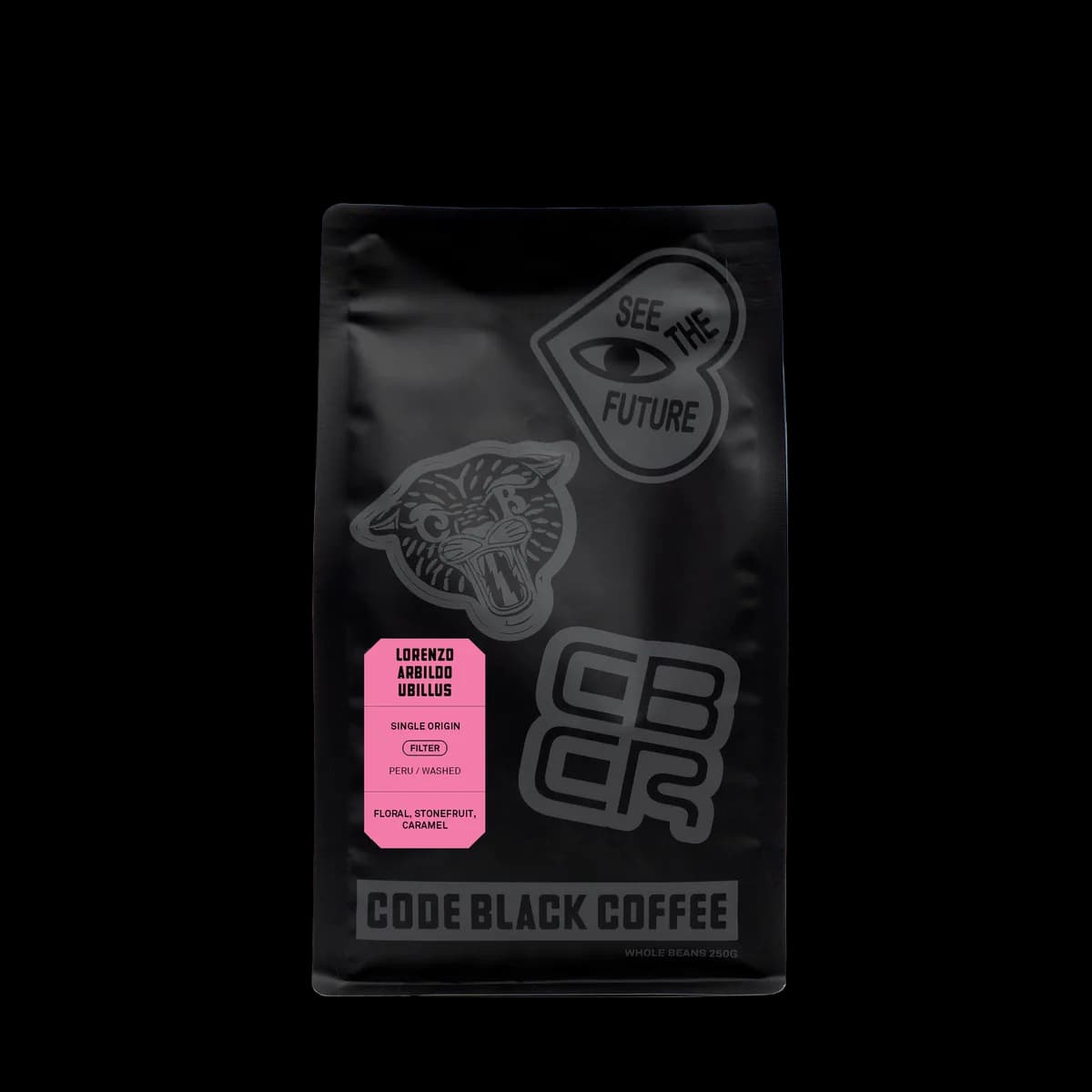 peru lorenzo arbildo ubillus washed filter - single origin, peru coffee from code black