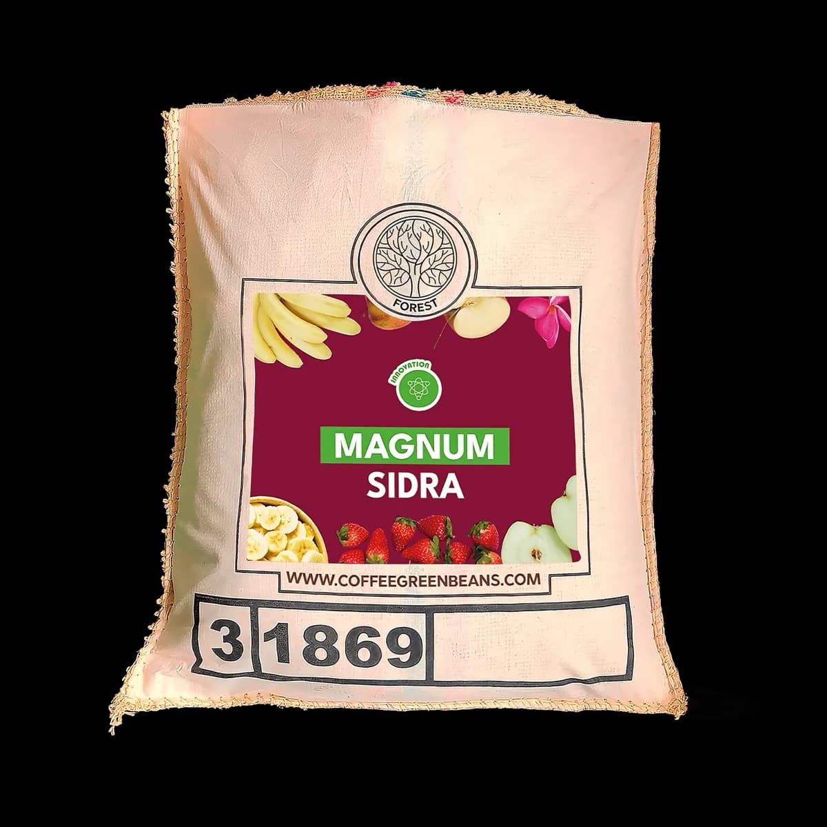 'magnum sidra' green coffee, colombia + panama + indonesia coffee from black vice coffee roasters