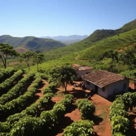 caixa de frutas / brasil, brazil coffee from martín tostador (café de especialidad)