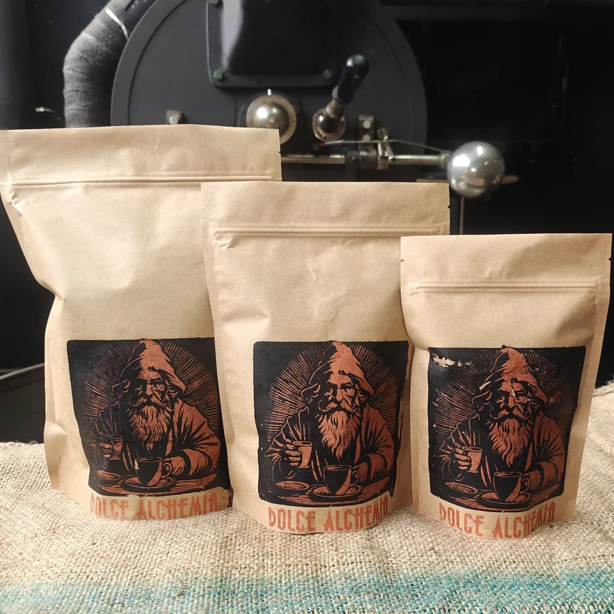 italian style espresso, ethiopia + colombia + brazil coffee from dolce alchemia coffee roasters