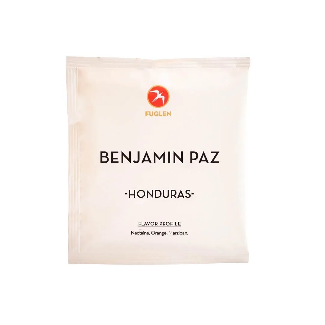 drip bag / benjamin paz, honduras, honduras coffee from fuglen coffee roasters