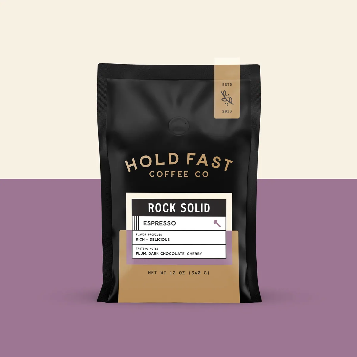 rock solid espresso, ethiopia + honduras coffee from hold fast coffee co