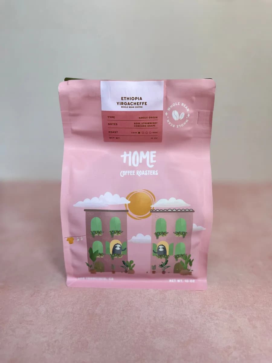 ethiopia yirgacheffe koke, ethiopia coffee from home coffee roasters