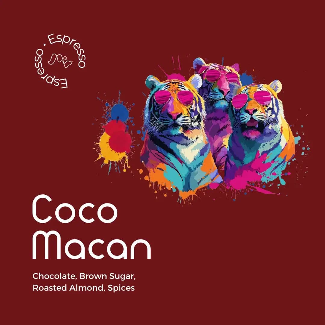 coco macan - espresso, indonesia + sumatra coffee from meramanis coffee roaster