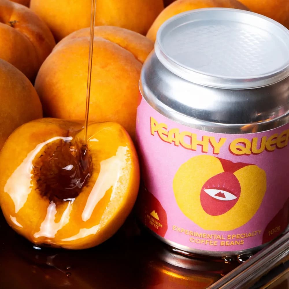 peachy queen, colombia coffee from mt atkinson coffee