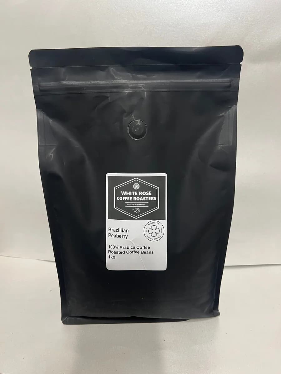 brazil peaberry arabica roasted coffee, brazil coffee from pennine tea & coffee ltd