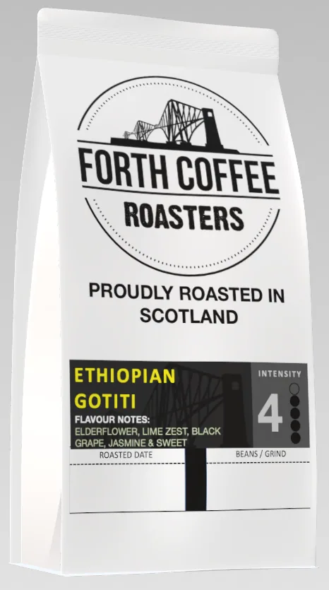 ethiopian gotiti (grade 1 - natural processed), ethiopia coffee from forth coffee roasters