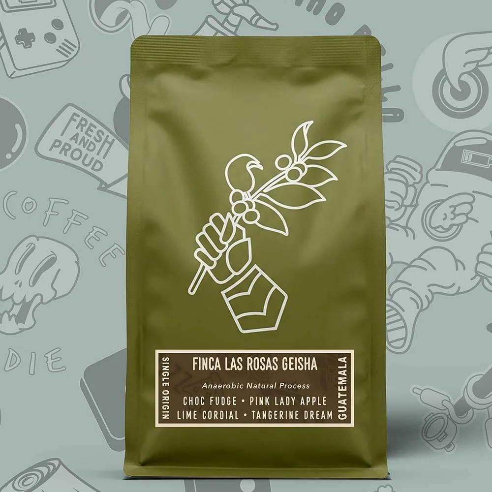 guatemala finca las rosas geisha, guatemala coffee from cavalier coffee roasters & cafe