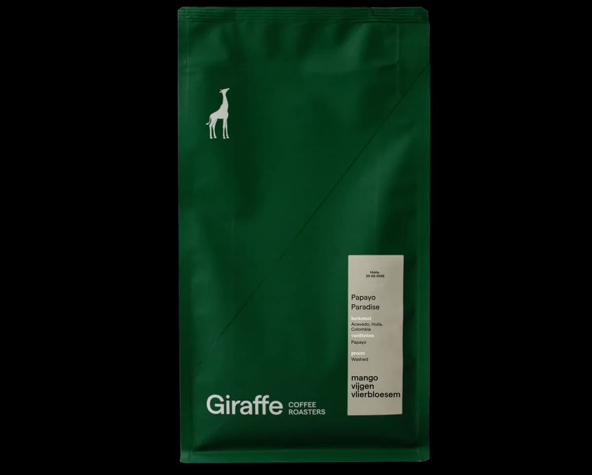 papayo paradise, colombia coffee from giraffe coffee roasters