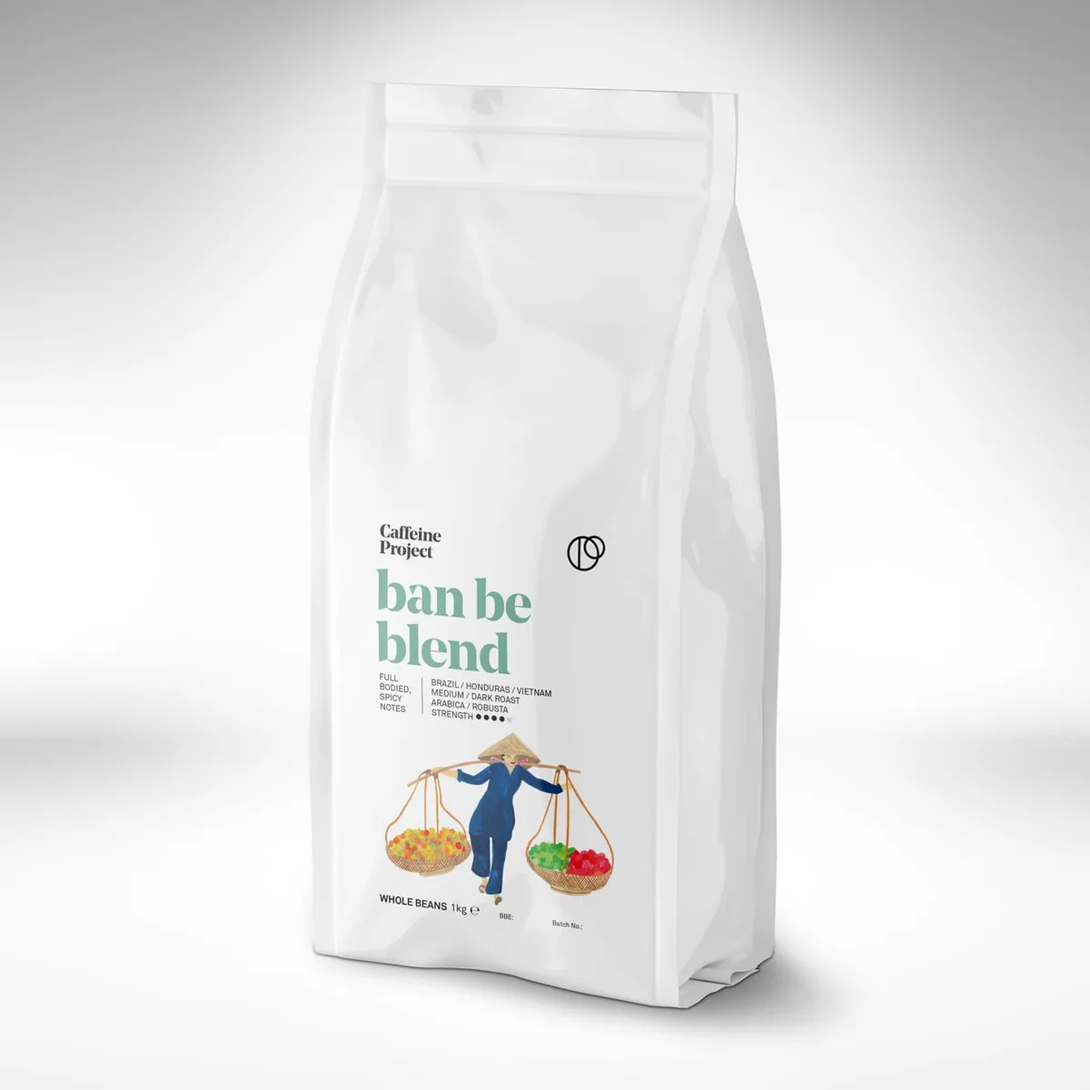 ban be blend 1kg, vietnam coffee from caffeine project